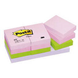 3M Post-it Floral Serisi Not Kağıdı 38x51mm 12li(TFEN) - 1