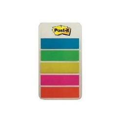 3M Post-it İndex İşaret Bandı 5 renk 20yp - 3M Post-it