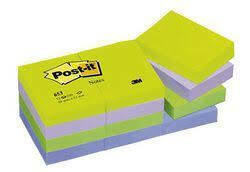 3M Post-it Mint Serisi Not Kağıdı 38x51mm 12li - 1