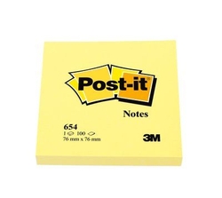 3M Post-it Not 76mmx76mm 100yp - 3M Post-it