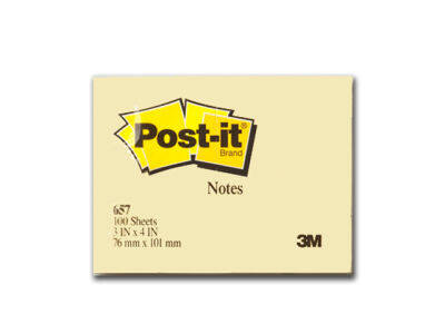 3M Post-İt Not 76x102 mm 100yp - 1