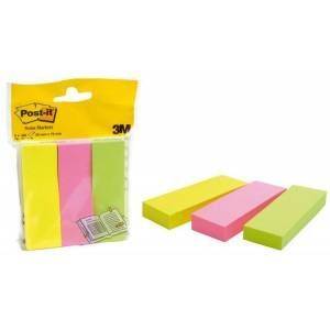 3M Post-it Not Sayfa İşareti 3 Renk - 1