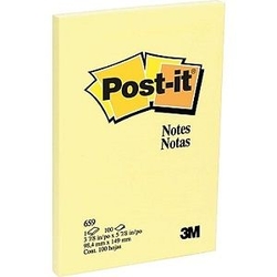 3M Post-it Sarı 102x152mm 100yp - 3M Post-it