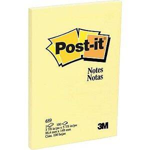 3M Post-it Sarı 102x152mm 100yp - 1