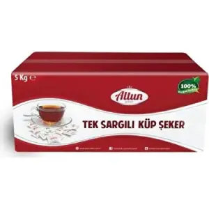 Altun Tek Sargılı Küp Şeker 5 kg - 1