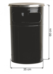 Arı Metal 6 No Kolon Küllük Boyalı - ARI METAL