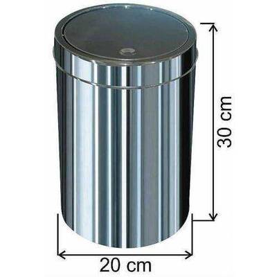 Arı Metal Dokunmatik Çöp Kovası 12lt 1321 - 1