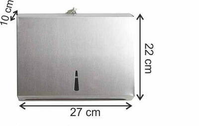 Arı Metal Z Katlama Kağıt Havluluk Paslanmaz 200lük - 1