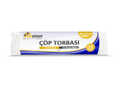 Atiplast Çöp Torbası Jumbo Gri 400gr 80x110 - 1