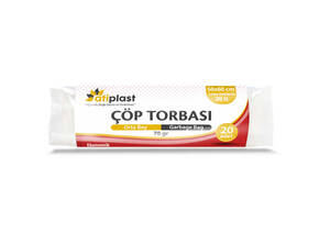 Atiplast Orta Boy Çöp Poşeti 65x80 cm 70 gr 50li Mavi - 1