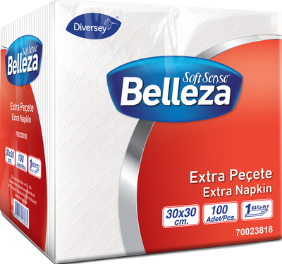 Belleza Extra Peçete 30x30cm 100Yp 24 Paket 70023818 - 1