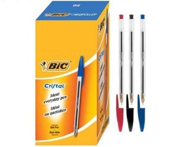 Bic Cristal Fine Tükenmez Kalem Siyah - CRİSTAL