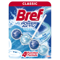 Bref WC Power Aktiv Paket Katı Tuvalet Bloğu Okyanus 2'li - BREF