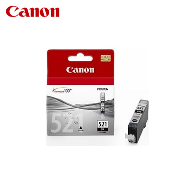 Canon CLi-521Bk Mürekkep Kartuş Siyah 9ml - 1