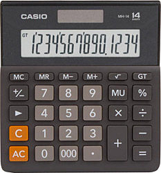 Casio Hesap Makinesi Mh-14 Masa Tipi 14 Hane - CASİO