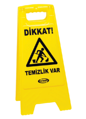 Ceymop İkaz Levhası Temizlik Var CYP-817 - 1