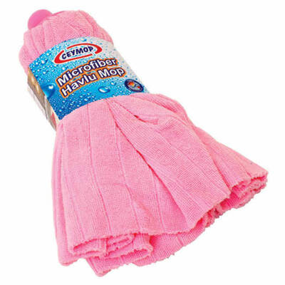 Ceymop Mikrofiber Havlu Mop - Pembe CYP-117 - 1