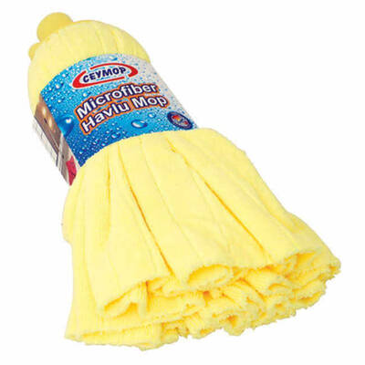 Ceymop Mikrofiber Havlu Mop - Sarı CYP-117 - 1