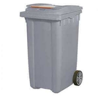 Plastik Çöp Konteyneri 240 Lt GRİ Cyp-1804 - CEYMOP