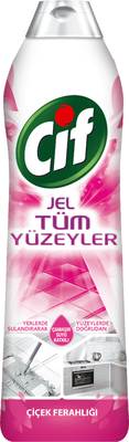 Cif Tüm Yüzeyler Çiçek Ferahlığı Banyo-Mutfak 750ml - 1