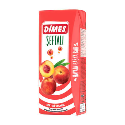 Dimes Meyve Suyu Şeftali 200ml - 1