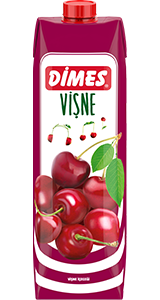 Dimes Meyve Suyu Vişne 1lt - 1