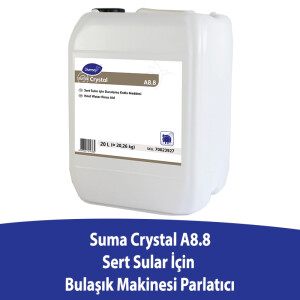 Diversey Suma Crystal A8.8 Sert Sular İçin Bulaşık Makinesi Parlatıcısı 20 L 70023927 - DIVERSEY