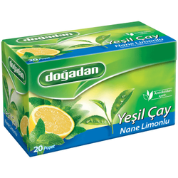 Doğadan Yeşil Çay Nane Limonlu 20'li - Doğadan