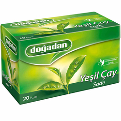 Doğadan Yeşil Çay Sade 20′li - Doğadan