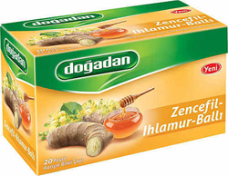 Doğadan Zencefil Ihlamur Ballı Bitki Çayı 20′li - Doğadan