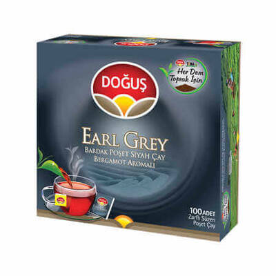 Doğuş Earl Grey Bardak Poşet Çay 100'lü - 1