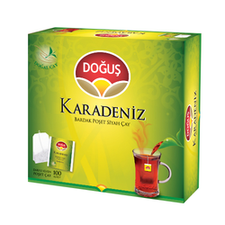 Doğuş Karadeniz Bardak Poşet Çay Bergamot Aromalı 100 adet - DOĞUŞ