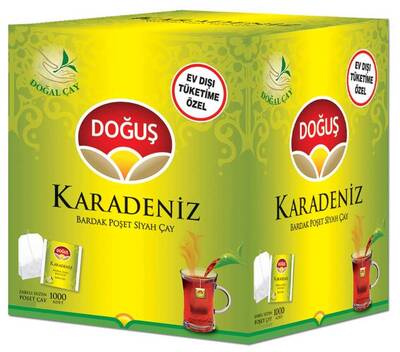 Doğuş Karadeniz Bardak Poşet Çay 1000'li - 1