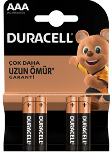 Duracell Alkalin AAA Pil 4'lü - 1