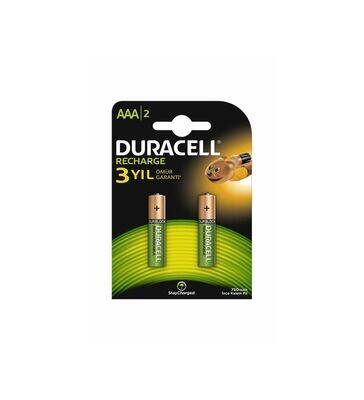 Duracell Pil AAA Şarj Edilebilir 750mAh 2li - 1