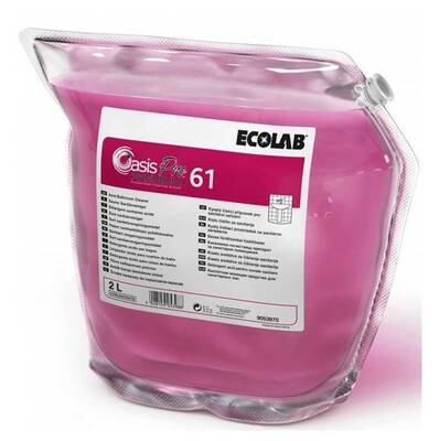 Ecolab Oasis Pro 61 Premium Asidik Banyo Temizleme Ürünü 2lt - 1
