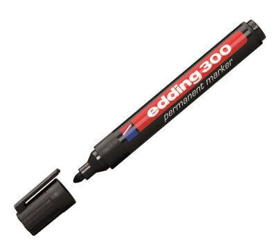 Edding 300 Permanent Marker Siyah - 1