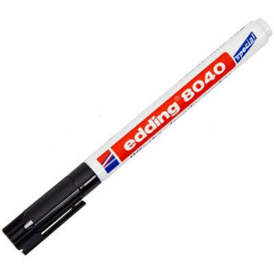 Edding Çamaşır Kalemi Siyah 8040 - 1