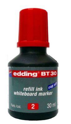 Edding Tahta Kalemi Mürekkebi Kırmızı 30ml - 1