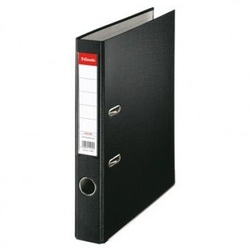 Esselte Eco Plastik Klasör Dar Siyah - ESSELTE