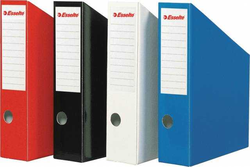 Esselte Karton Magazinlik 6lı Kırmızı - ESSELTE