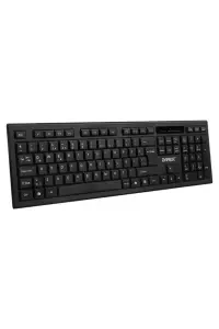 Everest KM-6121 Siyah Kablosuz Q Slim Klavye + Mouse Set - 2