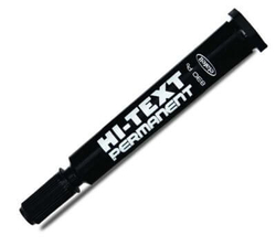 Hi-Text Permanent Koli Kalemi Siyah 830PB - NOKİ