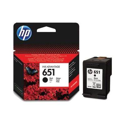 HP 651 Mürekkep Kartuş Siyah C2P10A - 1