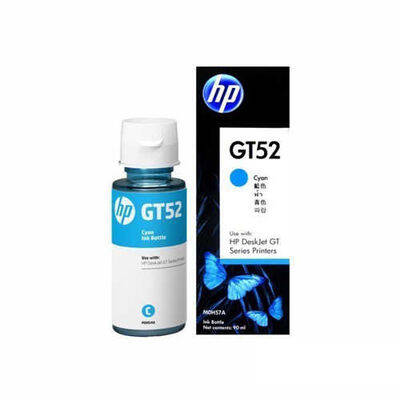HP Gt52 Şişe Mürekkep Kartuş Mavi M0H54AE - 1