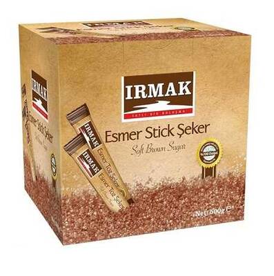 Irmak Tek Kullanımlık Esmer Şeker 125'li 500 gr - 1