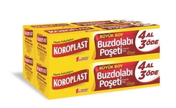 Koroplast Buzdolabı Poşeti Büyük Boy 4 Al 3 Öde - Koroplast