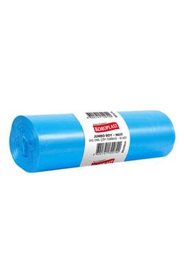 Koroplast Çöp Poşeti Eko Endüstriyel Mavi Jumbo 80x110 - 1