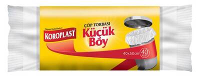 Koroplast Çöp Torbası 40x50cm Küçük Boy - 1