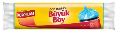 Koroplast Çöp Torbası 65x80cm Büyük Boy - 1